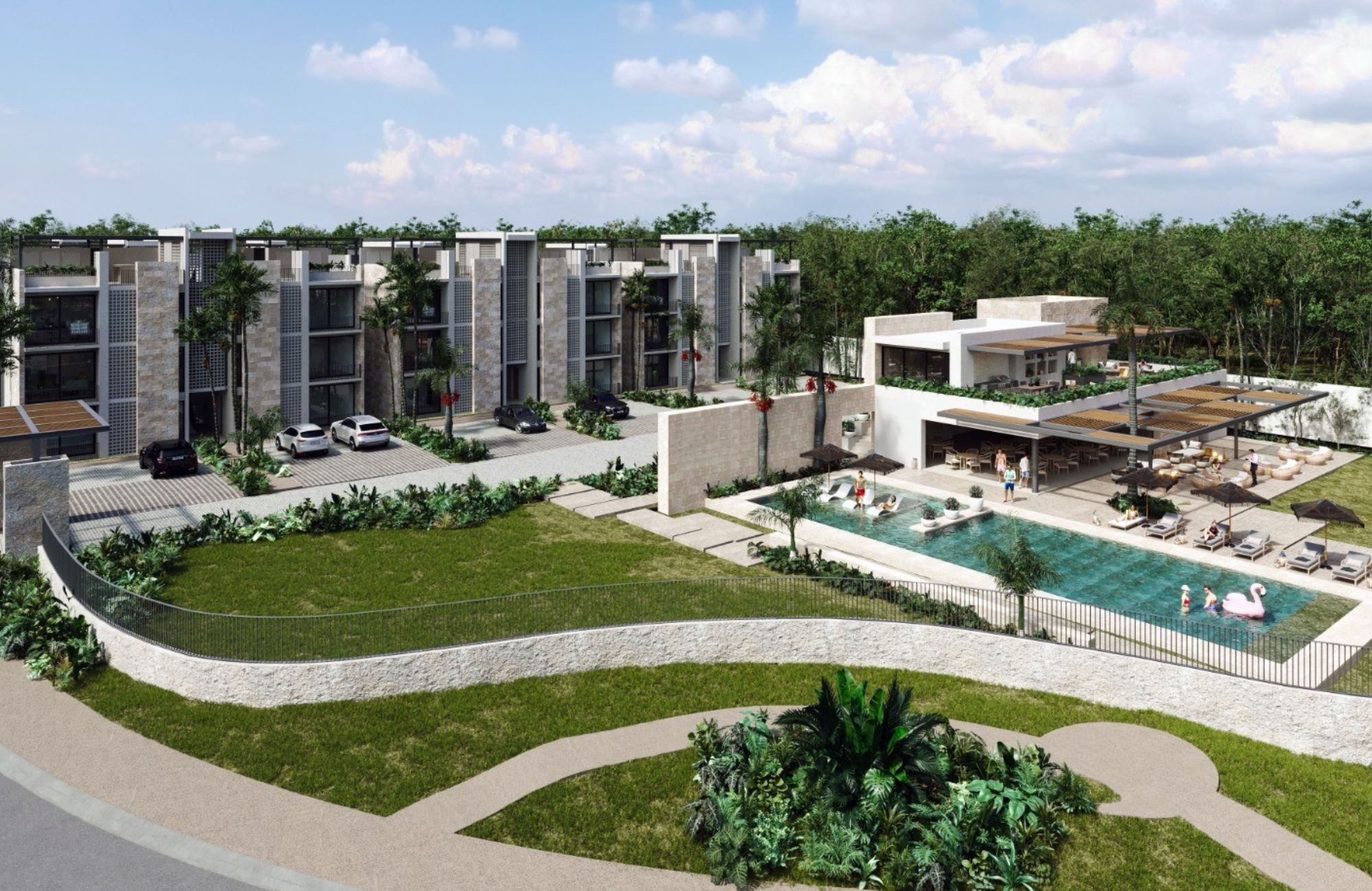 condosinplaya12-12 Venta de Departamentos en la Región 15 de Tulum.