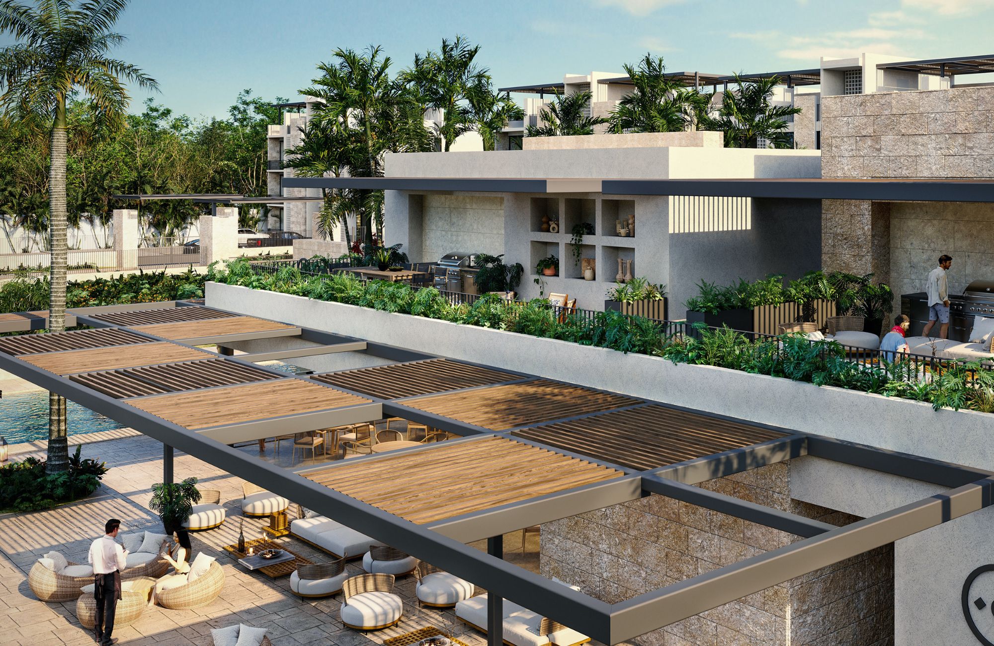condosinplaya12-13 Venta de Departamentos en la Región 15 de Tulum.