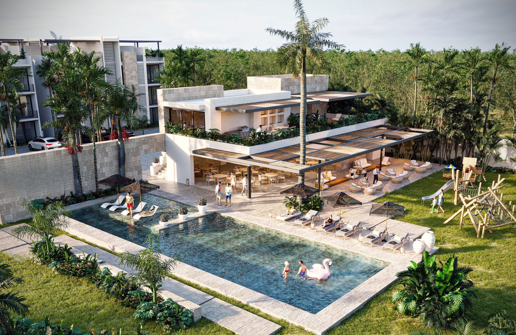 condosinplaya12-9 Venta de Departamentos en la Región 15 de Tulum.