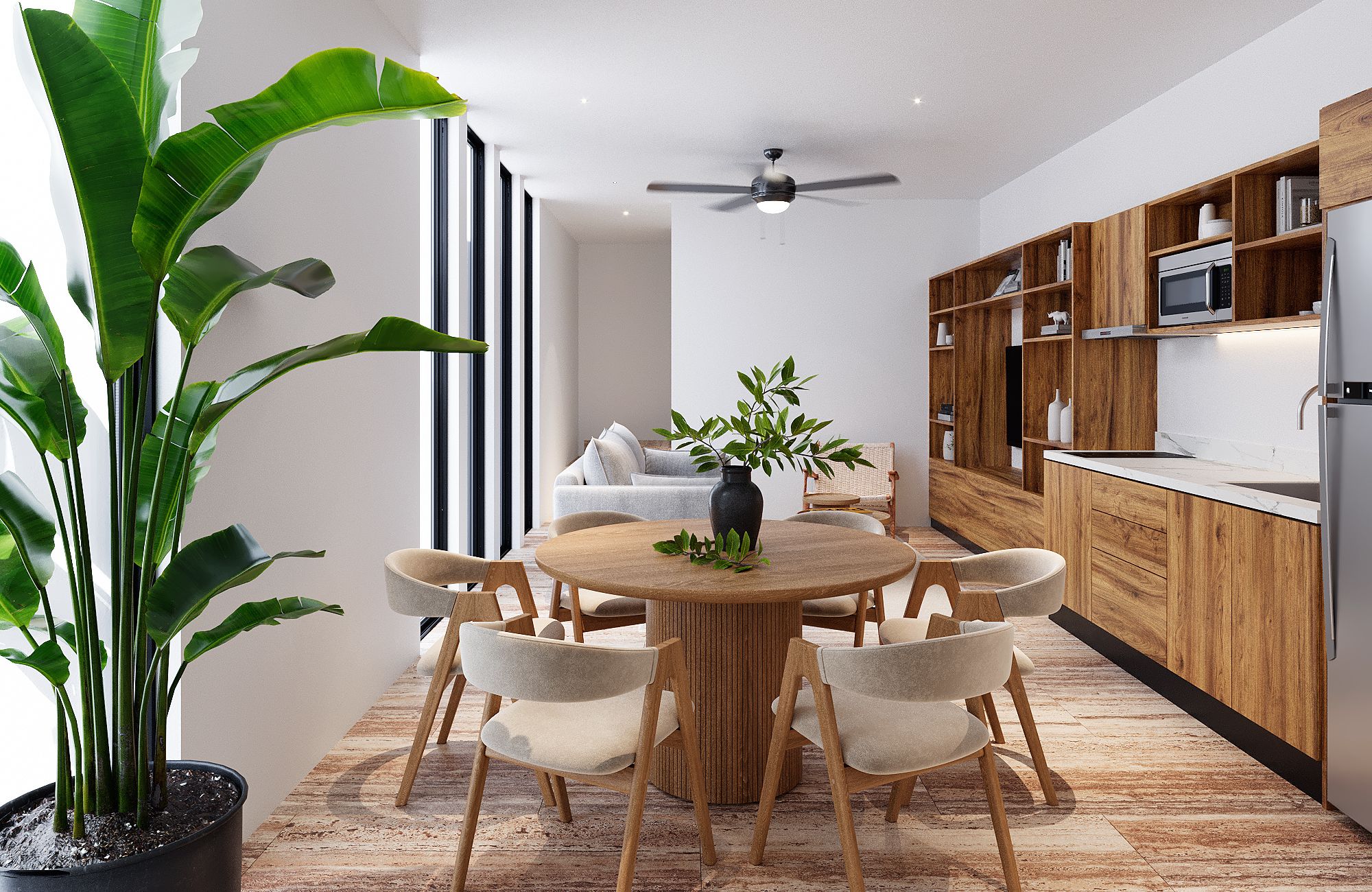 condosinplaya15-12 Venta de Departamentos en la Región 15 de Tulum.