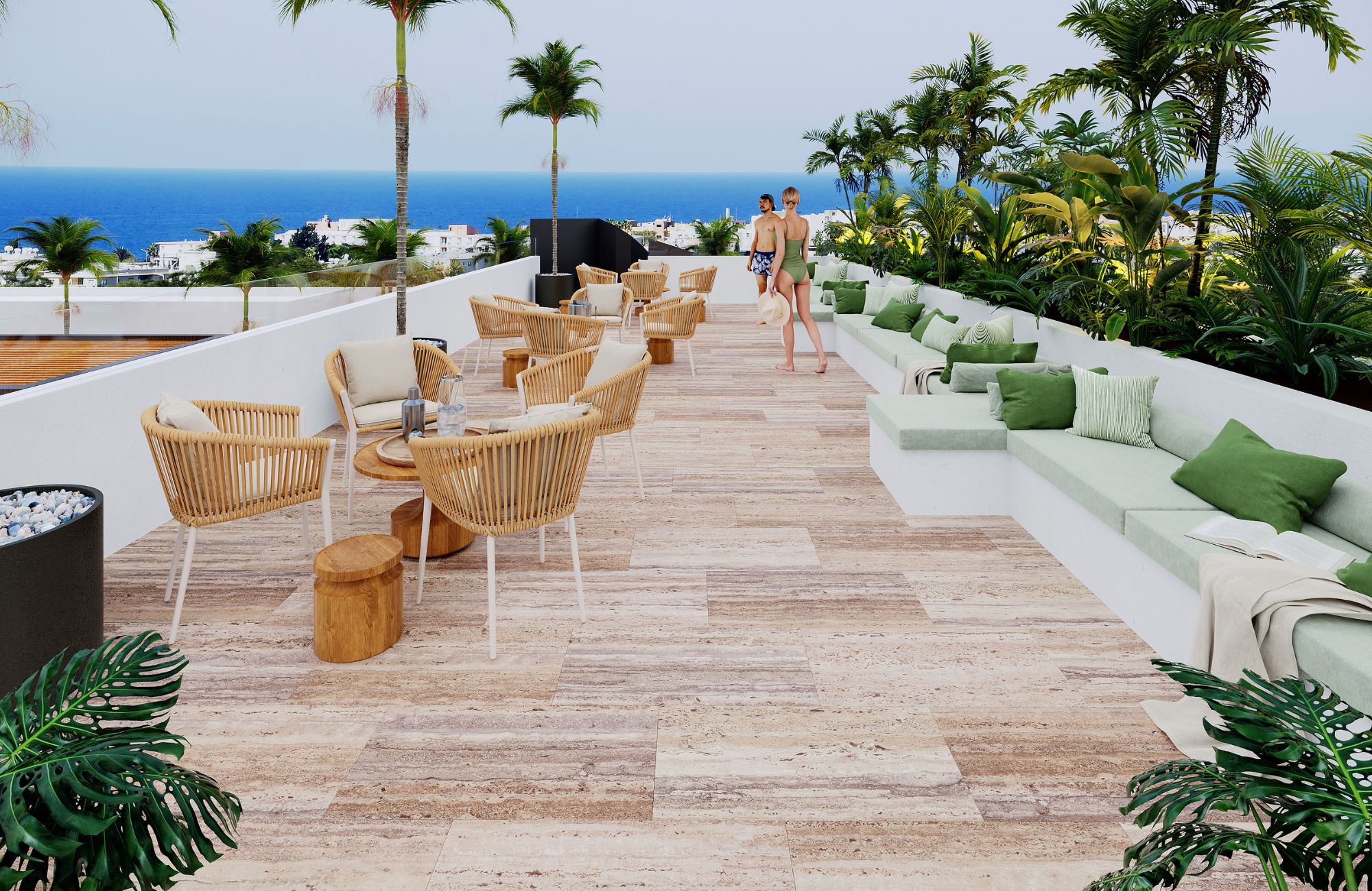 condosinplaya15-8 Venta de Departamentos en la Región 15 de Tulum.