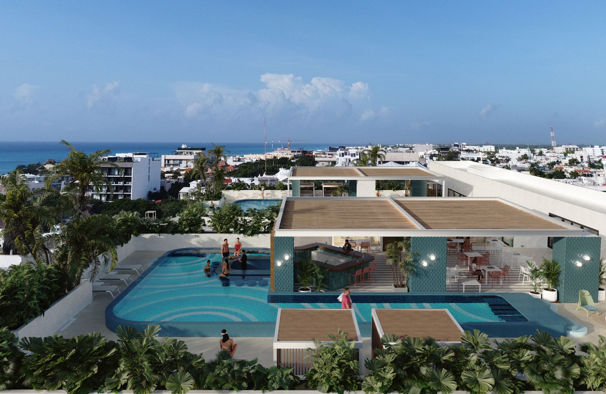 condosinplaya16-5 Venta de Departamentos en la Región 15 de Tulum.