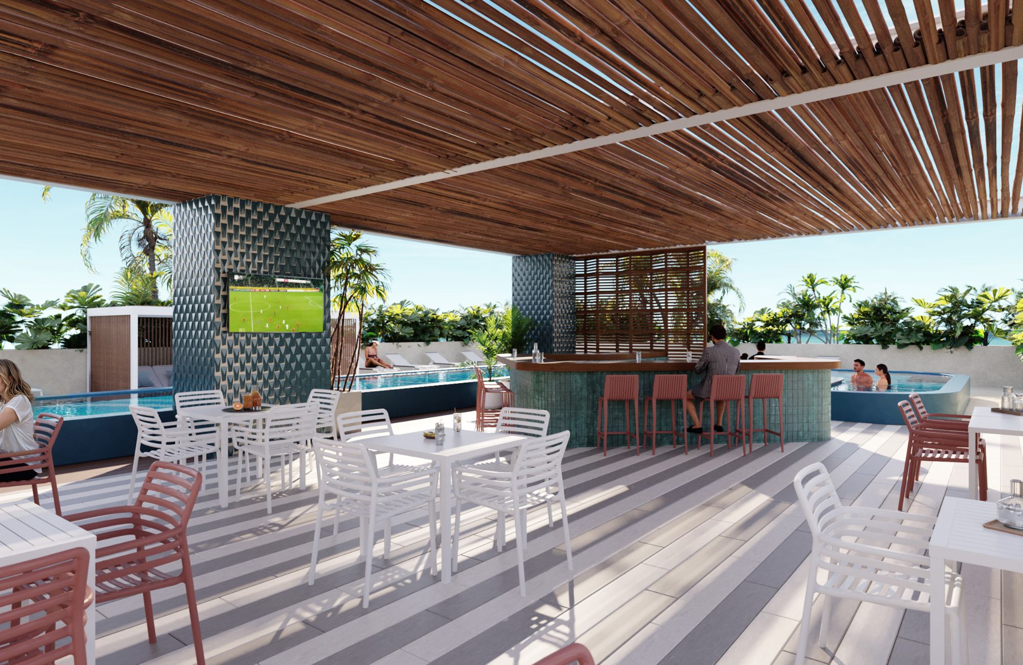 condosinplaya16-9 Venta de Departamentos en la Región 15 de Tulum.