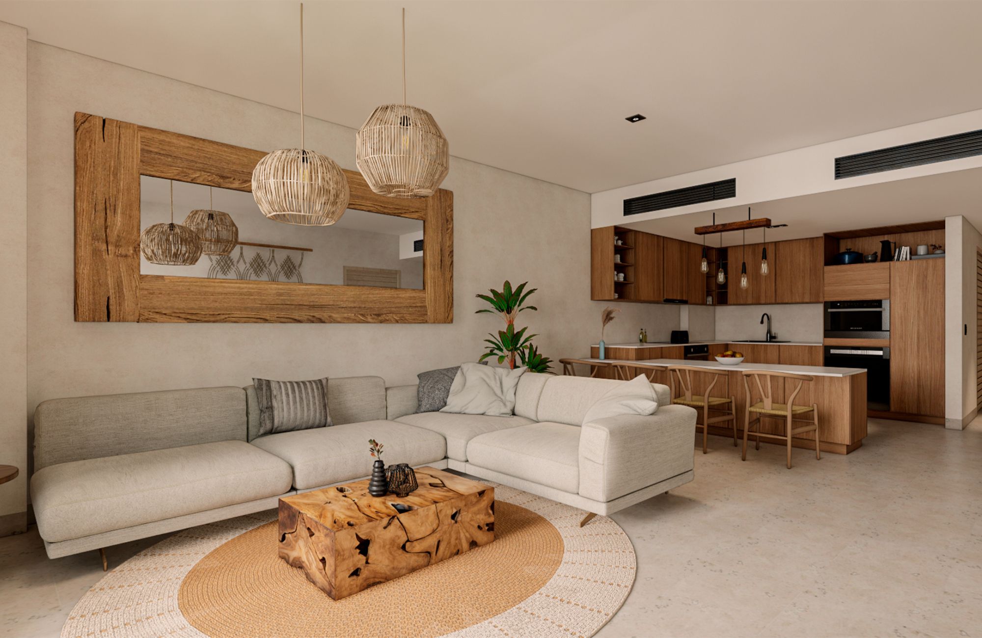 condosinplaya19-23 Venta de Departamentos en la Región 15 de Tulum.