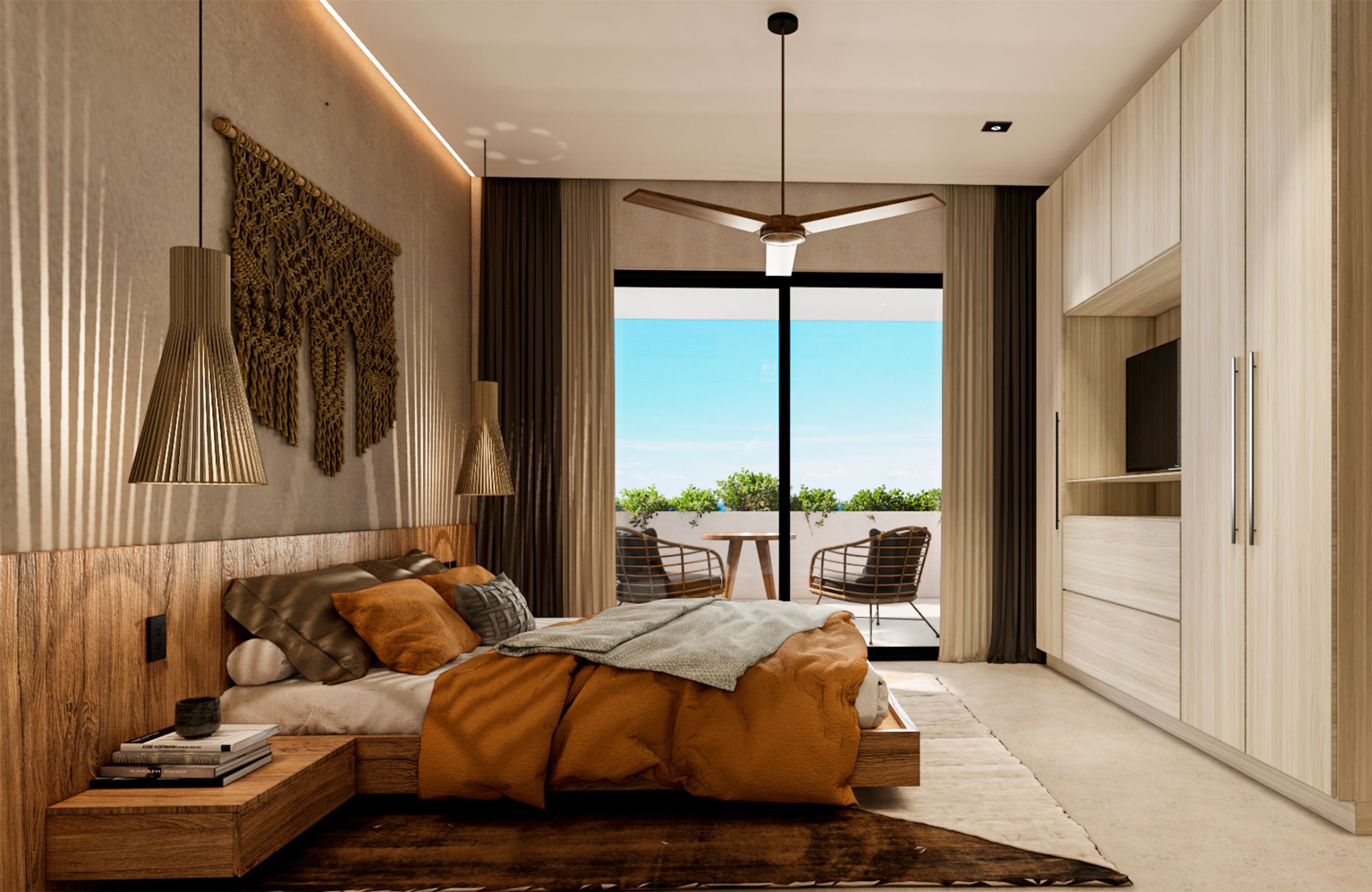 condosinplaya19-32 Venta de Departamentos en la Región 15 de Tulum.
