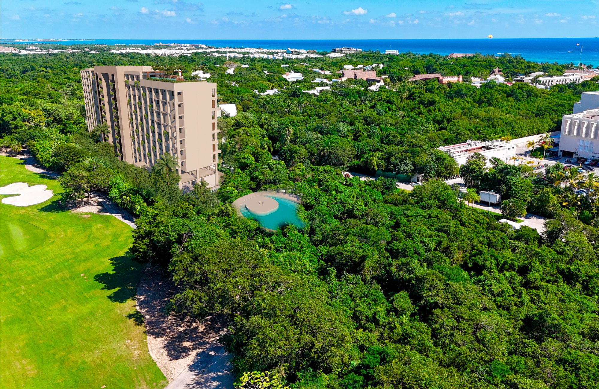condosinplaya19-6 Venta de Departamentos en la Región 15 de Tulum.