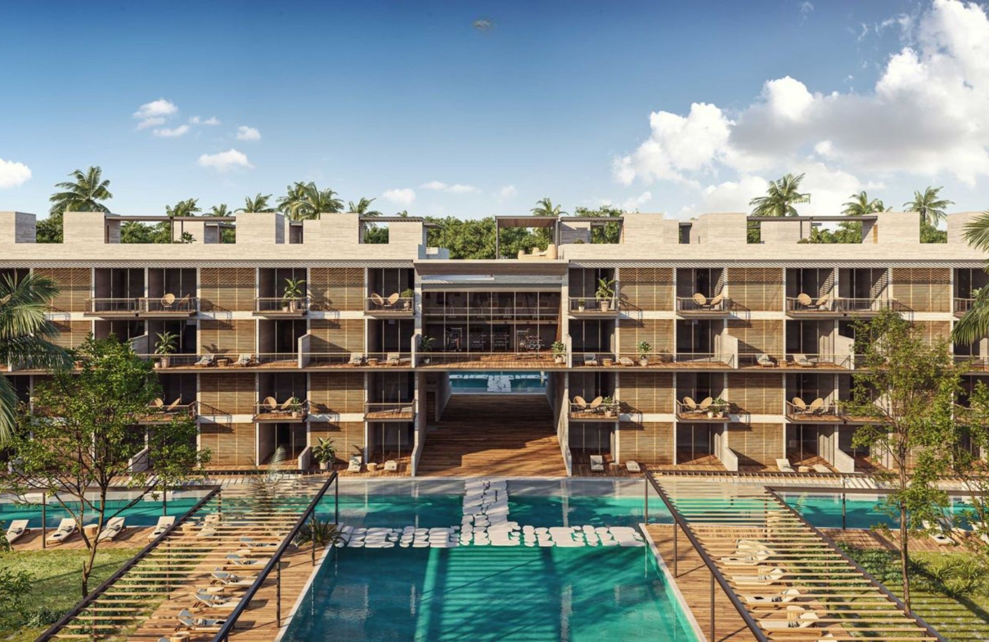condosinplaya20-8 Venta de Departamentos en la Región 15 de Tulum.